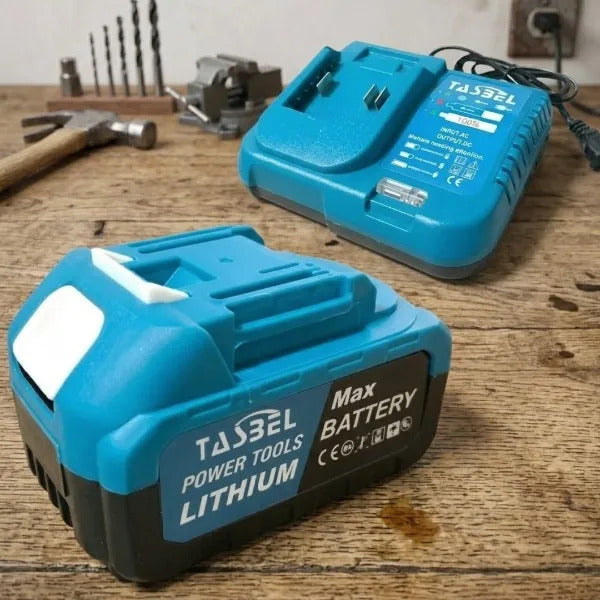 Batería Litio Con Cargador Herramientas