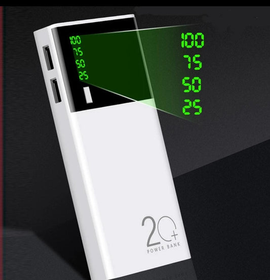 Bateria Power Bank Solar 20000 mah