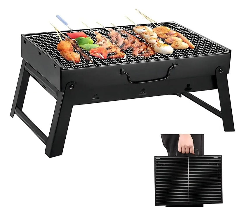 Mini Parrilla Portátil A Carbón para asados