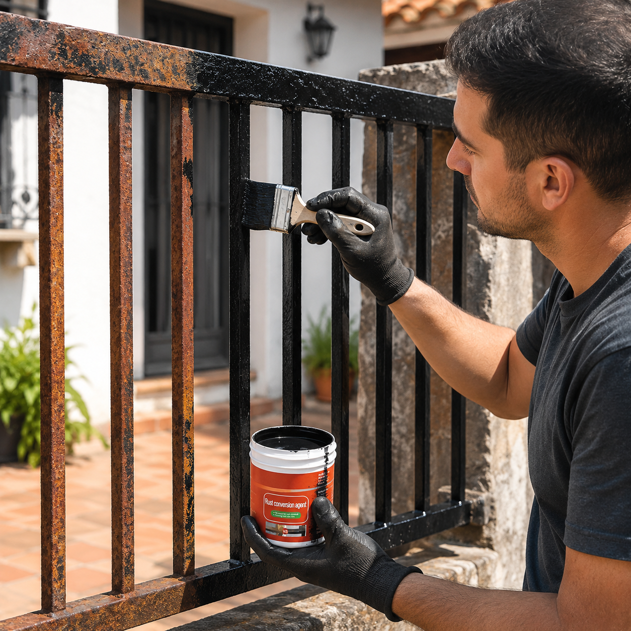 Pintura Negra Antióxido 300 Gramos