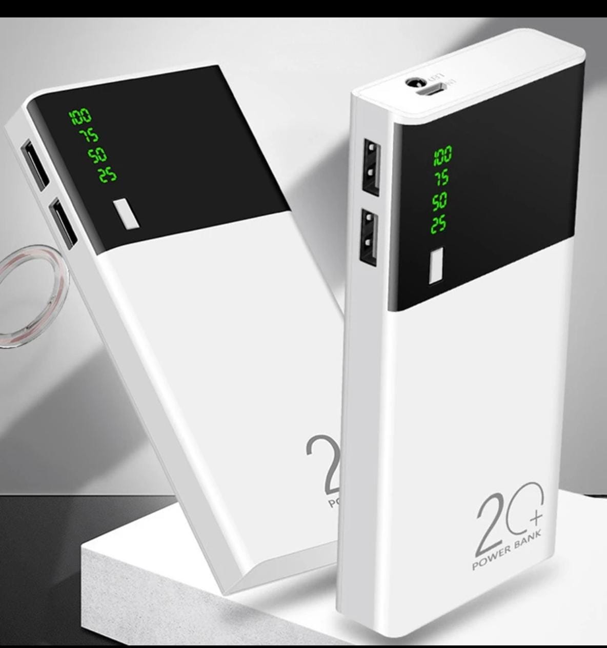 Bateria Power Bank Solar 20000 mah